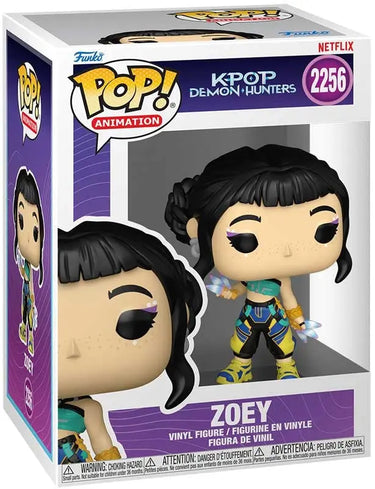 Funko Pop! Animation K-Pop Demon Hunters 2256 Zoey Vinyl Figure Funko
